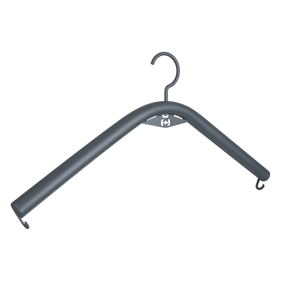 thumbnail image 2 of Oxford ZERO-G Motorcycle Gear Tidy - Black Metal Wall Hanger For Helmet & Clothing Storage (OX693) 2 of 6